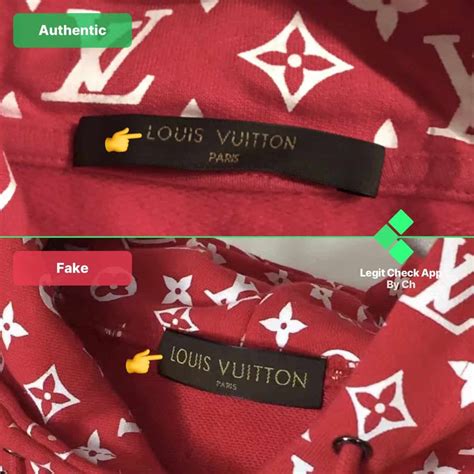 supreme louis vuitton shirt real vs fake|louis vuitton x supreme review.